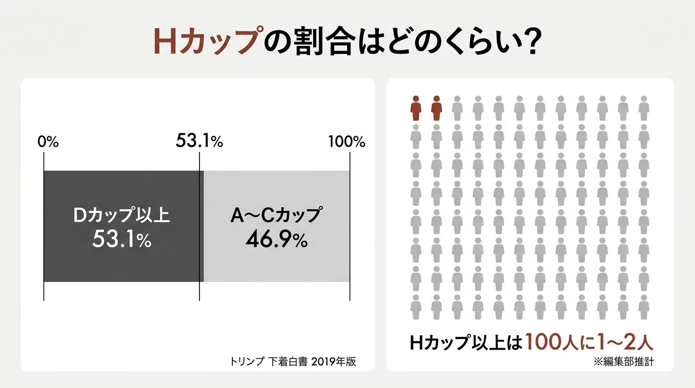カップ 割合